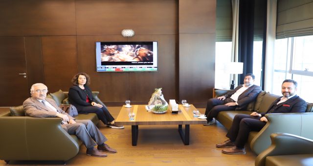 Başkan Gürbüz’den Akedaş‘a Teşekkür Ziyareti