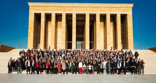 Genç Deva Ekibi Anıtkabir'de