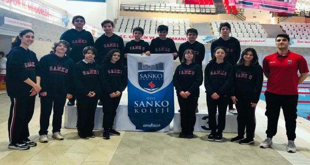 Sanko Okulları Öğrencileri Onlarca Madalya ve İki Kupa Kazandı