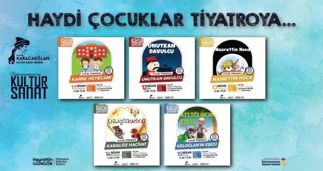 Kahramanmaraş'ta Minikler Ara Tatilde Eğlenceye Doyacak