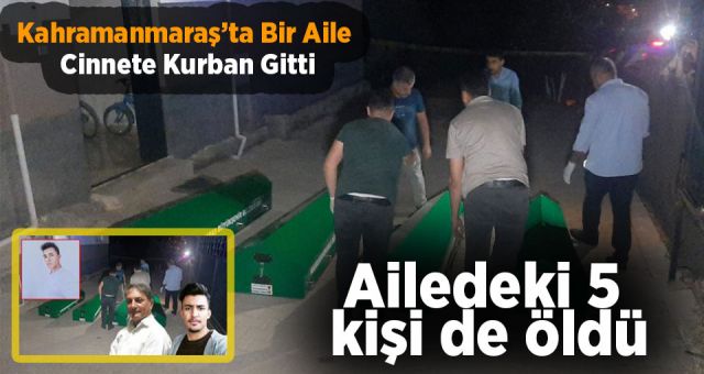 Kahramanmaraş’ta Bir Evden 5 Ölü Çıktı