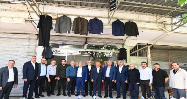 Kirişci ve Güngör, Esnaf Ziyaretlerini Sürdürüyor