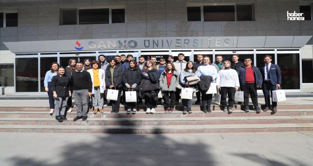 Gaziantep Uygar Koleji 12’nci sınıf öğrencileri, SANKO Üniversitesini ziyaret ederek üniversite hakkında bilgi aldı.