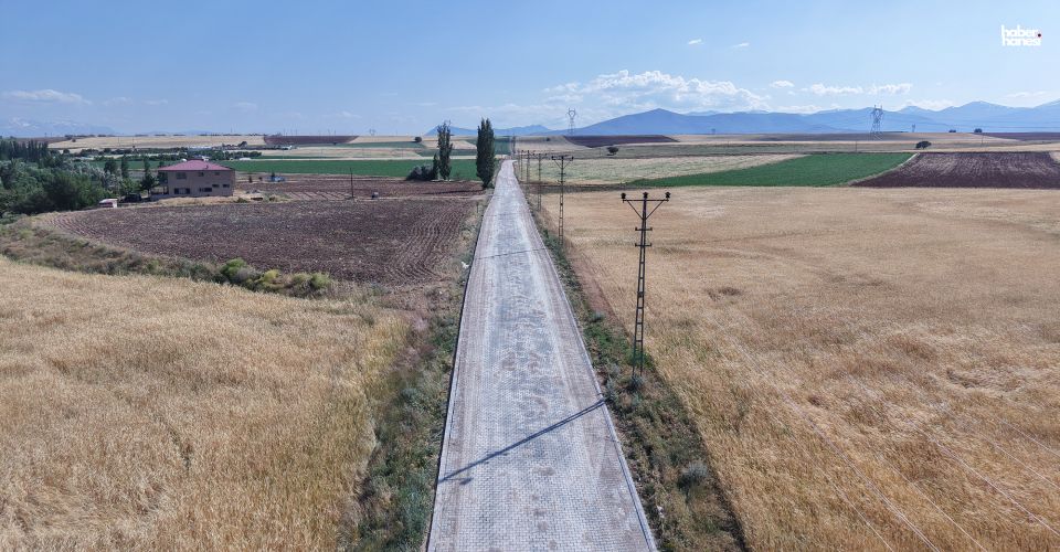 Kahramanmaraş Afşin’in Kırsal İnci Mahallesi’nin Yolları Büyükşehir ile Yenilendi