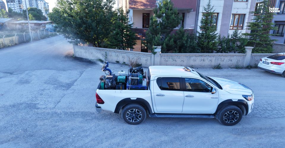 Kahramanmaraş Büyükşehir’den Elbistan’da Zararlılara Karşı Yoğun Mücadele