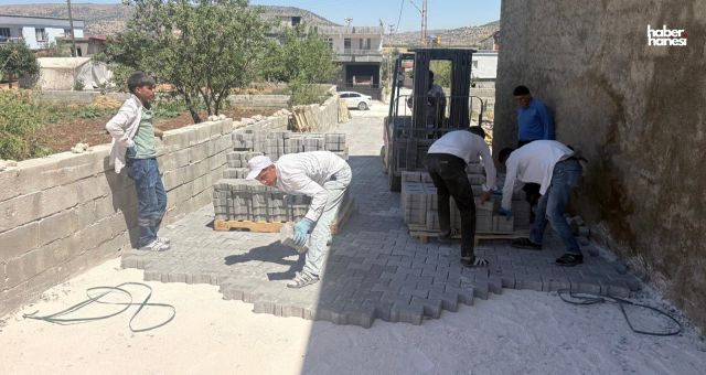 Kahramanmaraş Büyükşehir’den Pazarcık Ufacıklı’ya 6 Bin Metrekarelik Kilit Parke