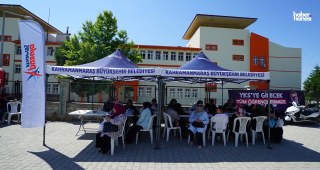 Kahramanmaraş Büyükşehir’in Geleneksel YKS Desteği Yine Beğeni Kazandı