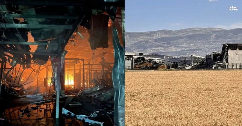 Kahramanmaraş'ta Fabrika Yangını: Üretim Makineleri ve Stoklar Küle Döndü!