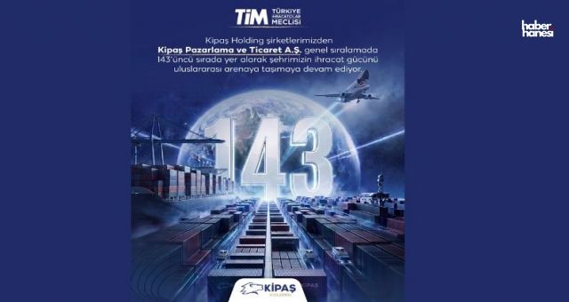 Kipaş Holding’den Küresel Başarı: TİM 1000 Listesinde Kahramanmaraş’ın İhracat Gücünü Dünyaya Taşıdı!