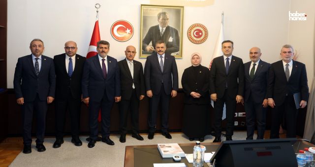AK Parti Kahramanmaraş Heyeti Ankara'da Kritik Temaslarda Bulundu! Deprem Sonrası Yeni Yatırımlar Masaya Yatırıldı
