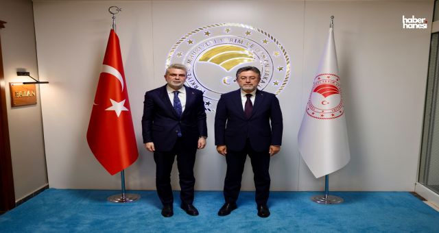 Başkan Görgel, Tarım ve Orman Bakanı Yumaklı ile Bir Araya Geldi
