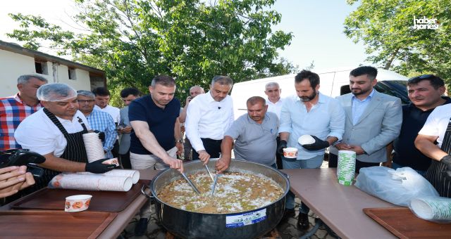 Başkan Toptaş, Dönüklü Mahallesi sakinleriyle aşure sofrasında buluştu