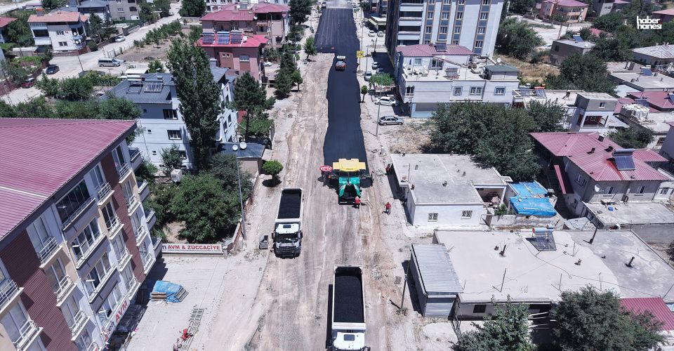 Kahramanmaraş Büyükşehir, Elbistan Darende Caddesi’nde Dönüşüm Başlattı