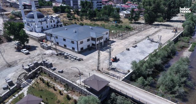 Kahramanmaraş Büyükşehir’den Elbistan Karahasanuşağı’nda Parke Çalışması