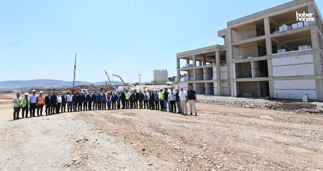 Kahramanmaraş’ın Yeni Sağlık Üssünde Çalışmalar Tüm Hızıyla Sürüyor