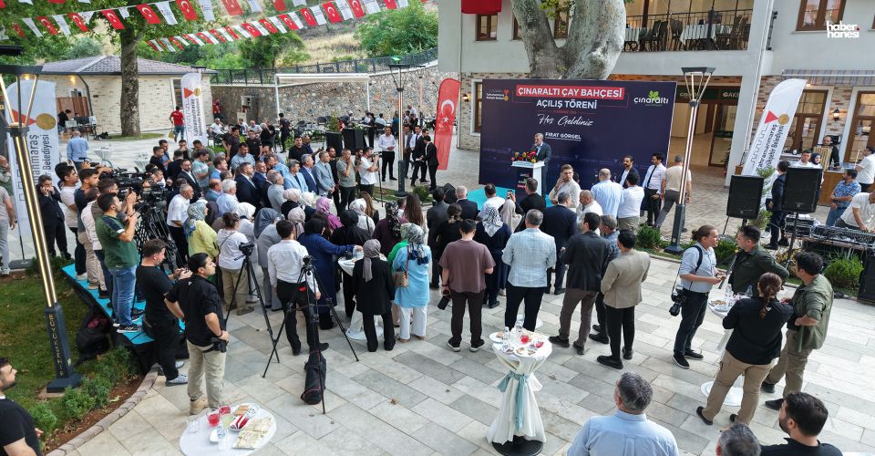 Kahramanmaraş’ın Yeni Sosyal Yaşam Merkezi Açıldı! Çınaraltı Çay Bahçesi Kapılarını Vatandaşlara Açtı