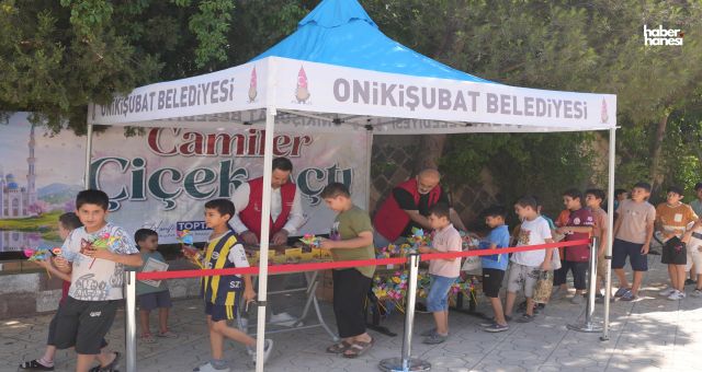 Onikişubat Belediyesi’nden Yaz Kur’an Kurslarına ‘Camiler Çiçek Açtı’ ile anlamlı destek