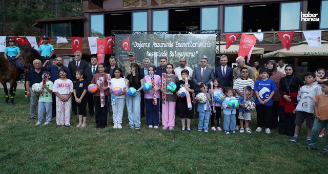 Şehit ve Gazi Çocuklarının Karne Sevinci Başkonuş’ta Yaşandı