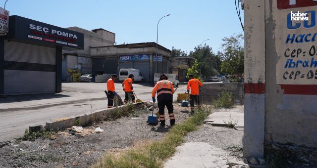 Şehitkamil Belediyesi'nden KÜSGET Sanayi Bölgesi'nde Kapsamlı Temizlik