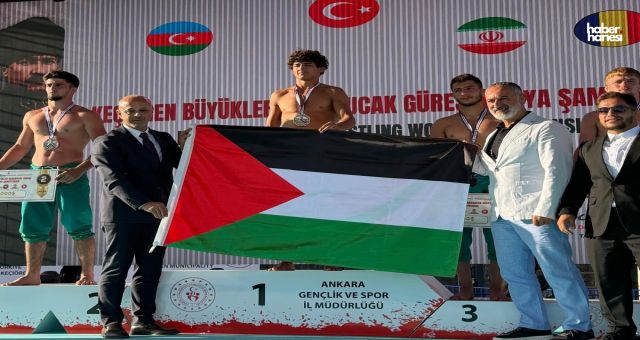 Afşin’den Keçiören’deki Er Meydanına Filistin Mesajı