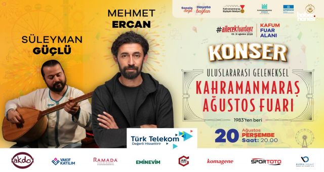 Ağustos Fuarı’nda Müzik ve Şiir Dolu Bir Gece Ziyaretçileri Bekliyor