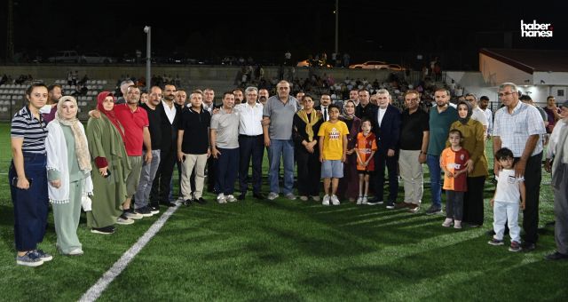 Başkan Görgel, Yusuf Tarık Gül Anısına Düzenlenen Futbol Turnuvasına Katıldı