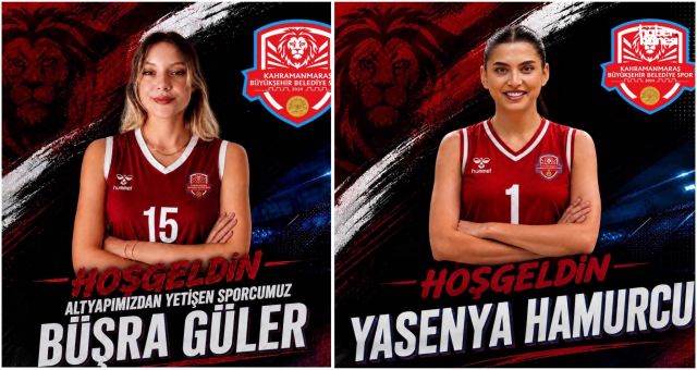 Kahramanmaraş Büyükşehir Kadın Voleybol Takımı Güçleniyor! İki Oyuncu Kadroya Katıldı