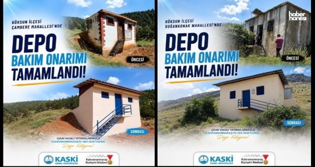 Kahramanmaraş Göksun'a 7 Milyon TL'lik İçme Suyu Yatırımı! 16 Depo Yenileniyor