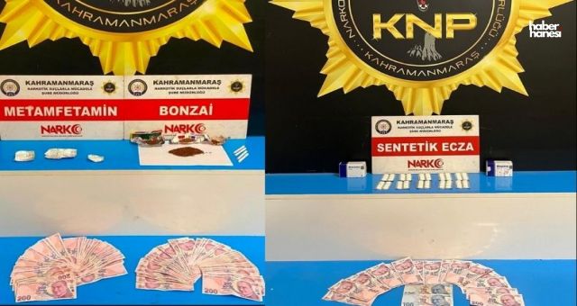 Kahramanmaraş'ta Narkotikten Peş Peşe Operasyon! 25 Bin Sentetik Hap Ele Geçirildi