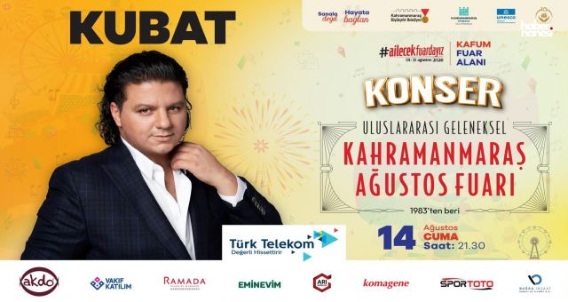 Sevilen Sanatçı Kubat, KAFUM’da Sahne Alacak
