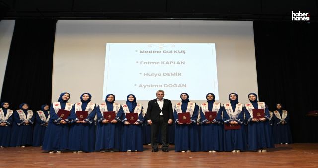 Başkan Görgel, 70 Hafızın Mezuniyet Sevincine Ortak Oldu