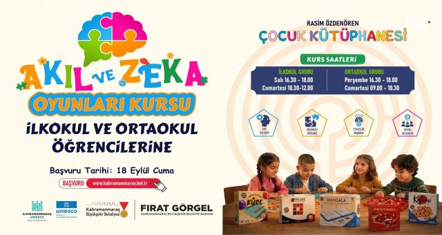 Kahramanmaraş Büyükşehir’den Çocuklara Eğlenerek Öğrenmeye Davet
