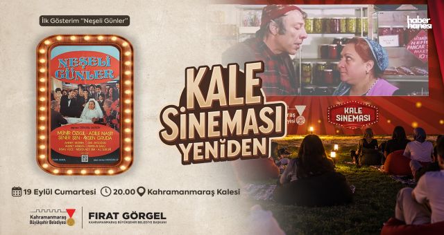 Kahramanmaraş Büyükşehir’den Kale Sineması Etkinliğine Davet!