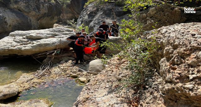 Kahramanmaraş’ta Kanyonda Yaralandı! Ekipler Seferber Oldu