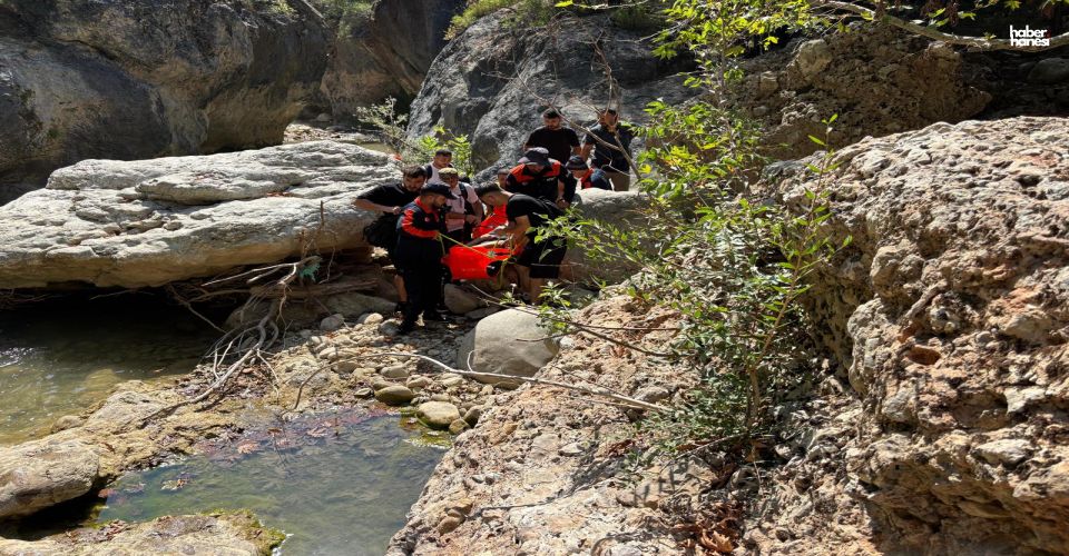 Kahramanmaraş’ta Kanyonda Yaralandı! Ekipler Seferber Oldu