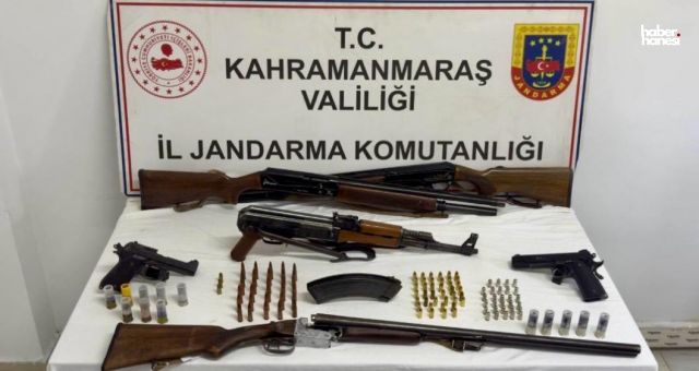 Kahramanmaraş’ta operasyonların bilançosu belli oldu: Uyuşturucu ve silah ele geçirildi