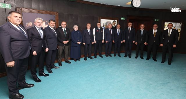 AK Parti Kahramanmaraş Heyetinden İçişleri Bakanı Çiftçi’ye Ziyaret