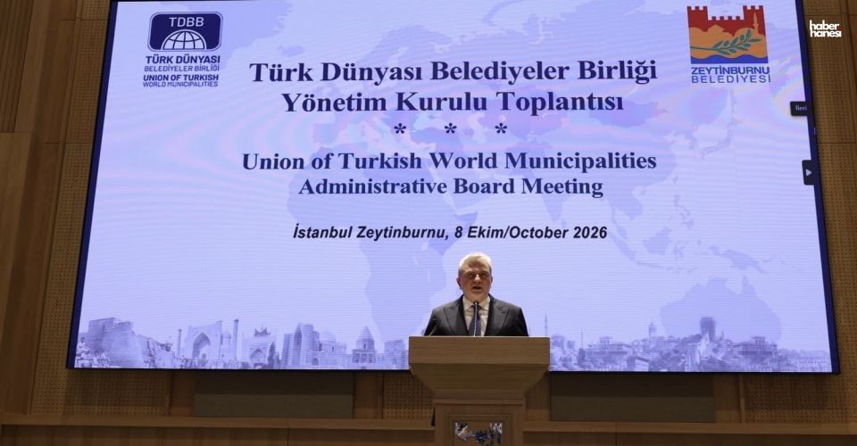 Başkan Fırat Görgel, Türk Dünyası Belediyeler Birliği Başkanı Oldu