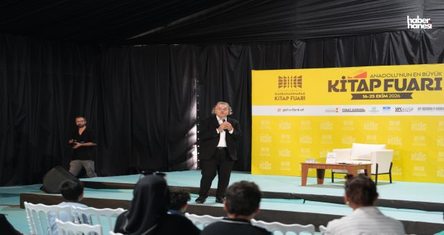Erol Erdoğan’dan Kitap Fuarı’nda Yazma ve Okuma Üzerine Söyleşi