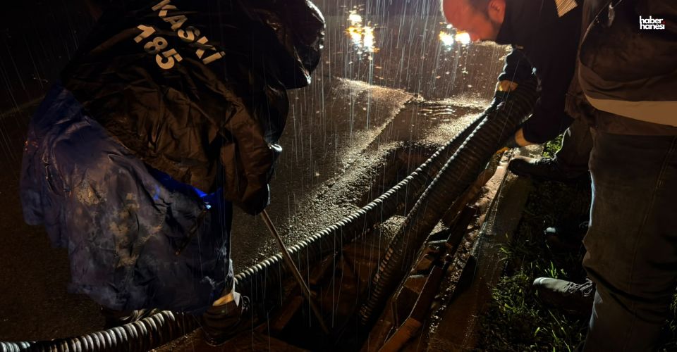 Kahramanmaraş’ta Gece Boyu Sağanak Mesaisi: Metrekareye 30 Kilogram Yağış Düştü!