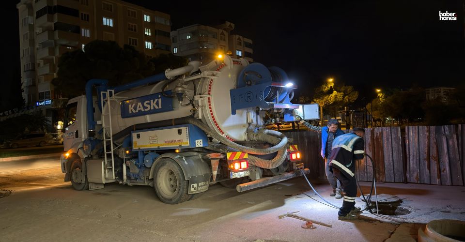 KASKİ’den Sağanak Yağışlar Öncesi Sahada Yoğun Mesai