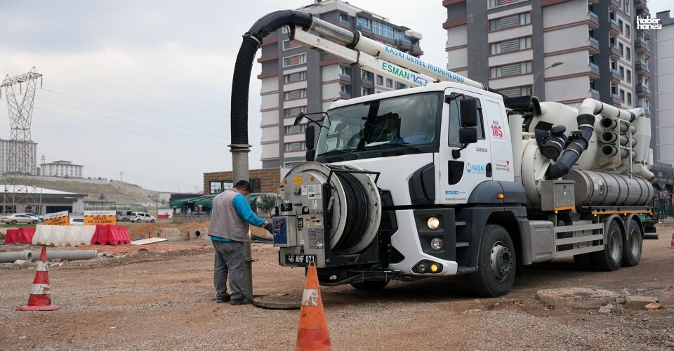 KASKİ’den Sağanak Yağışlar Öncesi Sahada Yoğun Mesai