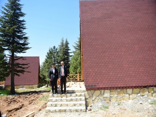 BAŞKAN OKAY YALNIZ ARDIÇ MESİRE ALANI ÇALIŞMALARINI İNCELEDİ