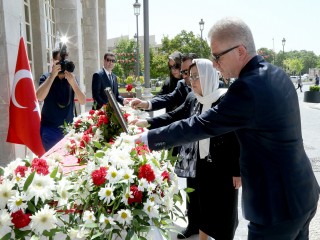 BÜYÜKŞEHİR’DEN ESKİ BAŞKAN ESAT KAYA TURGAY İÇİN TÖREN