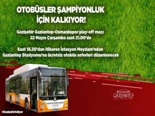 GAZİANTEP BÜYÜKŞEHİR’DEN GAZİŞEHİR’E ULAŞIM DESTEĞİ