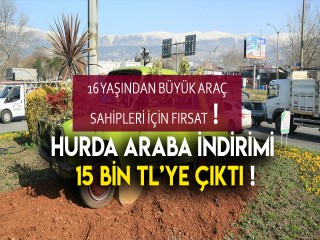 Hurda araçlara teşvikte yeni düzenleme