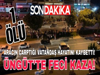 KAHRAMANMARAŞ'TA TRAFİK KAZASI BİR KİŞİ HAYATINI KAYBETTİ