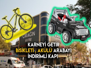 ÇIRAĞIN AVM'DEN ÇOCUKLARI MUTLU EDECEK KAMPANYA
