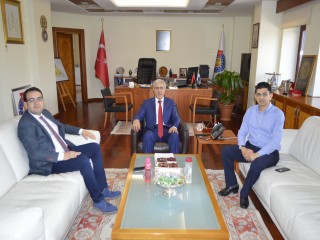 Genç Kahramanmaraşlılar Platformundan Üniversitemiz Rektörü Can’a Ziyaret