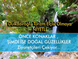 SAVRUK ŞELALELERİ ZİYARETÇİLERİNİ BÜYÜLÜYOR